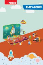 PUZZLE DIN SPUMA EVA, SPATIUL COSMIC, 25 PIESE, PUEDO - Image 8