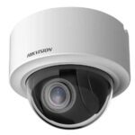 Camera supraveghere Hikvision IP Mini PT Dome DS-2DE3204W-DE(T5)B, Max. Resolution:1920 × 1080/ 2MP, Zoom:4 × optical, 16 × digital; Focal Length:2.8 -12 mm; 120 dB WDR, SNR ≥ 52 dB; Built-in memory card slot, support microSD/microSDHC/microSDXC card, up to 256 GB, Operating Condition:-30 °C to 65