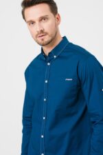 CAMASA CASUAL BARBATI LIGHT NAVY S - Image 5