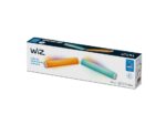 Pachet 2 Lampi LED RGB inteligente WiZ Bar Linear Light, Wi-Fi+Bluetooth, control vocal, 2x5.5W, 2x400 lm, lumina alba si color (2200-6500K), IP20, 60cm, Alb - Image 2