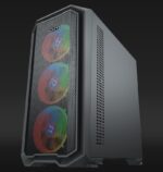 Carcasa AQIRYS WEZEN, RGB, Mid Tower, Black