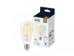 Bec LED inteligent WiZ Connected Filament ClearST64, Wi-Fi, E27, 6.7W(60W), 806 lm, lumina alba (2700-6500K),compatibil GoogleAssist ant/Alexa/Siri - Image 2