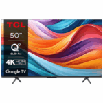 Televizor TCL QLED 50T7B, 126 cm, Smart Google TV, 4K