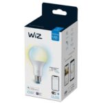 Bec LED inteligent WiZ Connected Whites A67, Wi-Fi, E27, 13W (100W), 1521 lm, lumina alba (2700K-6500K), compatibil Google Assistant /Alexa/Siri - Image 2