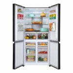 Side by Side HEINNER HSBS-HM600MDNFDXE++, No Frost, 600 L, Clasa E, Inox antracit - Image 3
