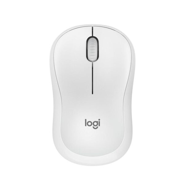 Mouse Wireless Logitech MK240 Silent Wireless, 1000 DPI, Alb