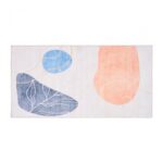 Covor printat, GRACE 70x140 cm, lavabil cu spate antialunecare, inaltime fir 3mm
