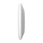 "Omada  BE19000 Ceiling Mount Tri-Band Wi-Fi 7 Access Point PORT: 2×10G RJ45 Port SPEED:1148Mbps at  2.4 GHz + 5760 Mbps at 5 GHz+ 11520 Mbps at 6 GHz FEATURE: 802.3bt POE++ and 12V DC (Power Adapter is not included), 8×Internal Antennas, MU-MIMO, 320MHz Supported, Seamless Roaming, Band Steering - Image 4
