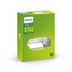 Aplica pentru exterior Philips Border, 1xE27, max 42W, IP44 ,148x268x93mm, Gri - Image 3