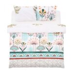 Lenjerie kingsize, bumbac,132 TC, Aria
