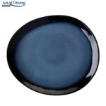 SET 4  FARFURII OVALE CERAMICA 21 CM, SERENITY, ART OF DINING BY HEINNER - Image 2