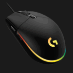 Mouse Gaming Logitech G203 LIGHTSYNC, 8000 dpi, Negru