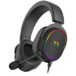 Casti Gaming Head-band AQIRYS Altair, Wired, noise-canceling, Negru