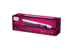 Placa de indreptat parul PHILIPS Prestige BHS520/00, Tehnologie ThermoShield, Placi infuzate cu ulei de argan, 230°C, Ingrijire ioni, 12 setari temperatura, Husa termorezistenta, Albastru deschis, L x A x I (mm) 120x370x95 - Image 2