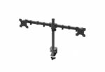 Suport dublu monitor Serioux, MM1903A, mobil, tilt:+/- 90 °, swivel: 180 ° , rotatie 360°, VESA: 75×75 / 100×100mm, compatibilitate 10"-27" , reglabil pe inaltime: 400mm ,extensie braț: 415mm ,greutate maxima suportata 8 kg, culoare negru - Image 5