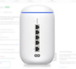 Ubiquiti UniFi Dream Router,  High‐Performance Dual Band, Procesor: Dual-Core ® Cortex ® A53 at 1.35 GHz, 2Gb RAM, interfata management: retea/Bluetooth, interfata: 1 x WAN 1Gbe, 4 x LAN 1Gbe, 2 x POE, 1 x Antena interna, viteza transfer: 2.4Ghz 600Mbps, 5Ghz-2.4Gbps, Standarde wireless: 802.11a/b/g - Image 2