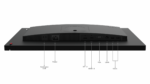 Lenovo ThinkVision T24v-30; 23.8"IPS, FHD (1920x1080), 16:9, Brightness: 250 cd/m², Contrast ratio: 1000:1, Response time: 4ms (Extreme mode) / 6ms (Normal mode), Dot / Pixel Per Inch: 93 dpi, FHD, 3Y - Image 8