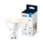 Bec LED inteligent WiZ Connected Dimmable, Wi-Fi, GU10, 4.9W (50W) ,345lm, lumina calda (2700K), dimabil, compatibil Google Assistant/Alexa/Siri - Image 3