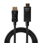 Cablu Lindy LY-36924, DisplayPort to HDMI 10.2G, 5m, negru - Image 3