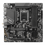 Placa de baza MSI PRO B760M-A WIFI, Socket 1700, DDR5, Micro-ATX