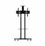Stand TV Mobil Serioux TV109, Reglabil, 32-70'', VESA 600x400mm, suporta pana la 50kg, negru - Image 6
