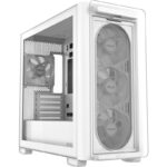 Carcasa ASUS A23 PLUS TG ARGB WHITE, RGB, Mid Tower, White - Image 10
