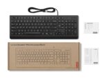 Lenovo Essential Wired Keyboard (Black) - Image 3