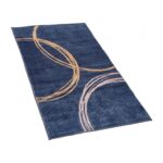 Covor printat, CIRCLE 70x140 cm, lavabil cu spate antialunecare, inaltime fir 3mm - Image 3
