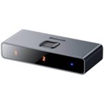 Switch video Baseus Matrix, HDMI bidirectional – 2x HDMI 4K / 30 Hz, gri - Image 4