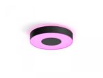 Plafoniera LED RGB Philips Hue Infuse, Bluetooth, 33.5W, 2350 lm ,luminaalba si color (2000-6500K), IP20, 38.1cm, Negru