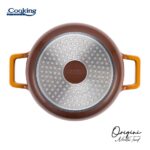 CRATITA ALUMINIU TURNAT + CAPAC 20x10 CM, 2.4L, NICOLAI TAND, ORIGINI, COOKING BY HEINNER - Image 5