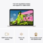 MacBook Air 13.6" Retina/Apple M5 (CPU 10-core, GPU 10-core, NeuralEngine16-core)/16GB/1TB - Starlight - INT KB (No Adapter) - 2026 - Image 7