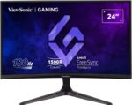 Monitor Consumer ViewSonic VX2418C, 24", 1920 x 1080 pixeli, Black, 2 ani Garantie
