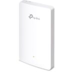 TP-Link Wireless Access Point EAP615-Wall, AX1800 WIFI 6, Dual-Band, Uplink 1× Gigabit Ethernet (RJ-45) Port, Downlink 3× 10/100/1000 Mbps Ethernet Ports, Wireless Standards IEEE 802.11ax/ac/n/g/b/a, 5 GHz: Up to 1201 Mbps, 2.4 GHz: Up to 574 Mbps, 802.3af/at PoE.