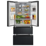 Combina frigorifica HEINNER HCFD-M516INVHDXE++, No Frost, 516 l, Clasa E, Dozator apa, Compresor inverter, Antracit - Image 3