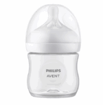Biberon Philips Avent Natural Response SCY900/01, 125 ml, tetina care functioneaza ca sanul mamei, cu debit 2, tetina fara scurgeri, +0 luni, fara BPA, usor de curatat - Image 3