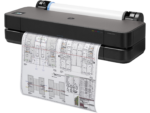 Plotter HP DesignJet T250 24-in Printer , Dimensiune A1, 24 inch, tehnologie de printare: Thermal inkjet, Viteza: 30 sec/A1 sau 76 A1 /Ora, Rezolutie: pana la 2400 x 1200 dpi, Memorie: 512Mb, Numar cartuse:4, Cerneala Pigment-based pe negru, Dye-based pe culori, Greutate hartie suportata:60-280 - Image 2