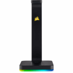 Casti Gaming Head-band CORSAIR ST100 RGB Premium, Wired, Negru