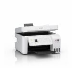 Multifunctional inkjet color Epson EcoTank CISS L5316, culoare: alb, dimensiune A4(Printare,Copiere, Scanare, Fax), printare borderless, viteza 33ppm alb-negru, 15ppm color, rezolutie 5760 x 1440 dpi, alimentare hartie 100 coli, ADF 30 coli, scanner CIS, rezolutie 1200 x 2400 dpi, interfata: USB - Image 4