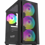 Carcasa PRO GAMING ARROW, RGB, Mid Tower, Black
