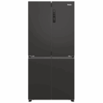 Side by Side HAIER HCR3818ENPT, No Frost, 467 l, H 182 cm, Clasa E, negru