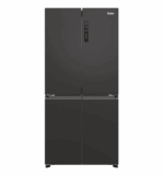 Side by Side HAIER HCR3818ENPT, No Frost, 467 l, H 182 cm, Clasa E, negru