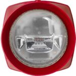 Honeywell IQ8Alarm Plus/FSo combined Sounder and VisualAlarmDevice(VAD)EN 54-23 cat. W, red flash, 807224RR; Addressable ,completelybussupplied and short circuit/ open circuit resilient combinedfirealarmsounder and Visual Alarm Device (VAD) in compliancewith EN 54-3andEN54-23 with integrated