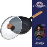 TIGAIE WOK ALUMINIU + CAPAC 28X8 CM, RIKITO WATANABE, SAMURAI GOURMET, COOKING BY HEINNER - Image 3
