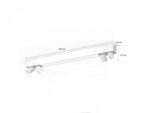 Plafoniera LED RGB Philips Hue Centris, Bluetooth, cu 4xGU10, 4x5.7W+LED 40W, 4200 lm, lumina alba si color (2000-6500K), IP20, Metal, Alb - Image 2