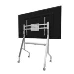 Stand mobil de podea Neomounts 55"-86" 76kg VESA 100x100 - 900x600 alb - Image 5