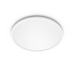 Plafoniera LED Philips Superslim CL550, 3 trepte de intensitate, 18W ,1500 lm, lumina calda (2700K), IP20, 30cm, Alb