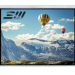 Ecran proiectie electric, perete/tavan, 200 x 200 cm, BlackMount, Format 1:1