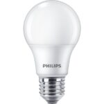 Bec LED Philips A60, E27, 8W (60W), 806 lm, lumina neutra (4000K), mat
