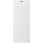 Congelator vertical Arctic AC60250M30W, 1 usa, clasa eficienta energetica A+, volum net total 215L, 2 sertare congelare rapida, 4 sertare de congelare, tava mare gheata, tavita cuburi gheata, Fast freeze XL zone, usi reversibile, 16 ore autonomie, panou de control cu LED, termostat ajustabil